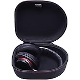 Headphone Headset Case Compatible with JBL, Beats, Sony, Soundcore Anker, Raycon, TOZO, SteelSeries, Logitech, Jabra, Bose, Audio-Technica, Sennheiser Headphones, Black