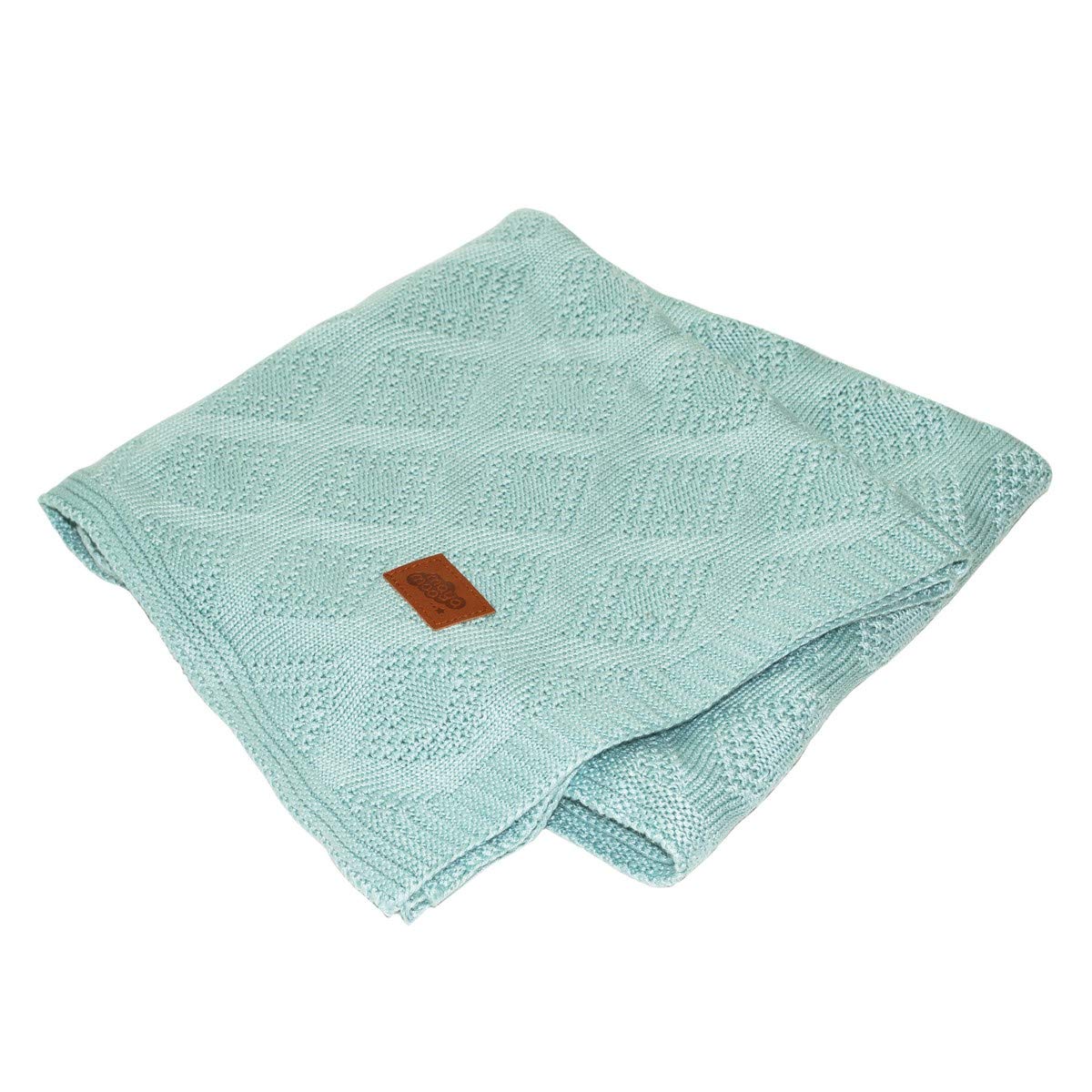 Maya Moo Luxury Premium Blanket Baby Bamboo Blanket for Baby Newborn Girl Boy Girls Boys Ecru Pink Grey Mint Green (Mint Green), One Size, (23365)