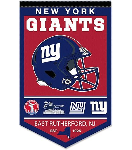 WinCraft Gagliardetto New York Jets logo grande Premium Football NFL