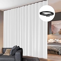 hoeflife Room Dividers Blackout Curtains Track