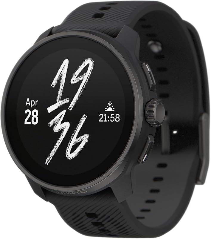 Race S Orologio Sportivo Donne Uomo, GPS Running Activity Tracker, Bi-Band GNSS, Offline Map, AMOLED Touch Schermo, Smartwatch Cardiofrequenzimetro Altimetro, 95+ Sports, Autonomia 13 Giorni
