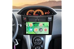 4+64G Android 15 Car Radio for Toyota Yaris 2006-2011, 9 inch 1280 * 720 Touchscreen Car Stereo Wireless CarPlay Android Auto