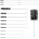 Ytrica 12 Pcs 61820 Car Engine Cleaning Detailing Brush Kit - Motor Engine Alternators Bay Stainless Steel Wire Brass Nylon Polishing and Cleaning Brush Set Tool