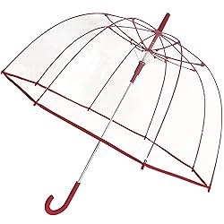 Weather Station Clear Dome Rain Umbrella