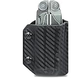 Kydex Multitool Sheath for LEATHERMAN Wave & Wave + Plus - Made in USA - Multi Tool Sheath Holder Cover Belt Pocket Holster -