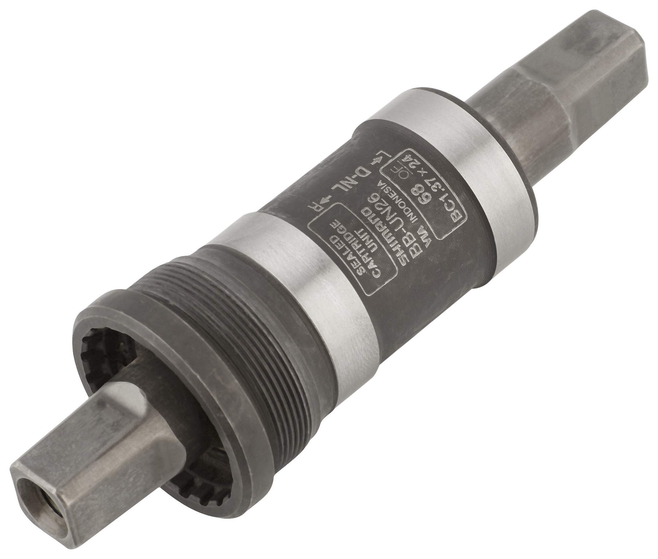 Shimano BB-UN26 Bottom Bracket with Square Tapered Spindle, BSA 68 mm Length 123 mm 2016