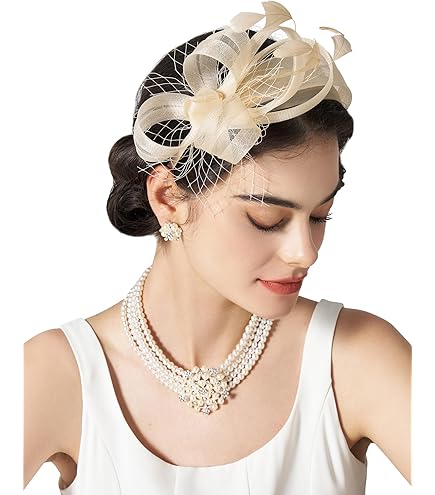 Fascinators Hats 20s 50s Pillbox Hat Cocktail Tea Party for  display picture 1