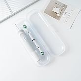 Buketou Newly upgraded toothbrush travel case, suitable for Oral-B/Oral-B Pro/Philips Sonicare/Aquasonic toothbrush, travel electric toothbrush box(white)