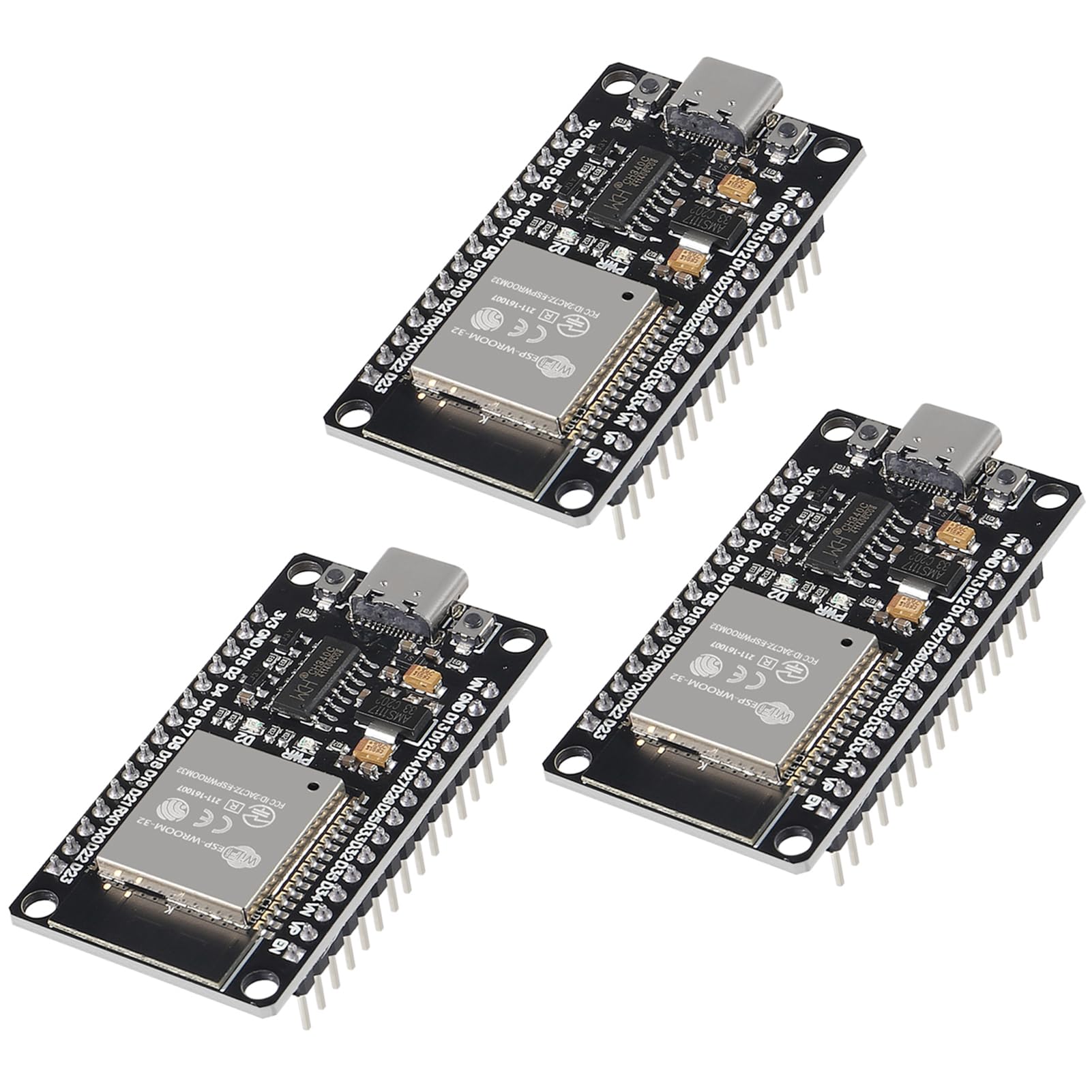 Mua AITRIP 3PCS ESP32 ESP32S ESP-WROOM-32 Development Board USB-C, 2 ...