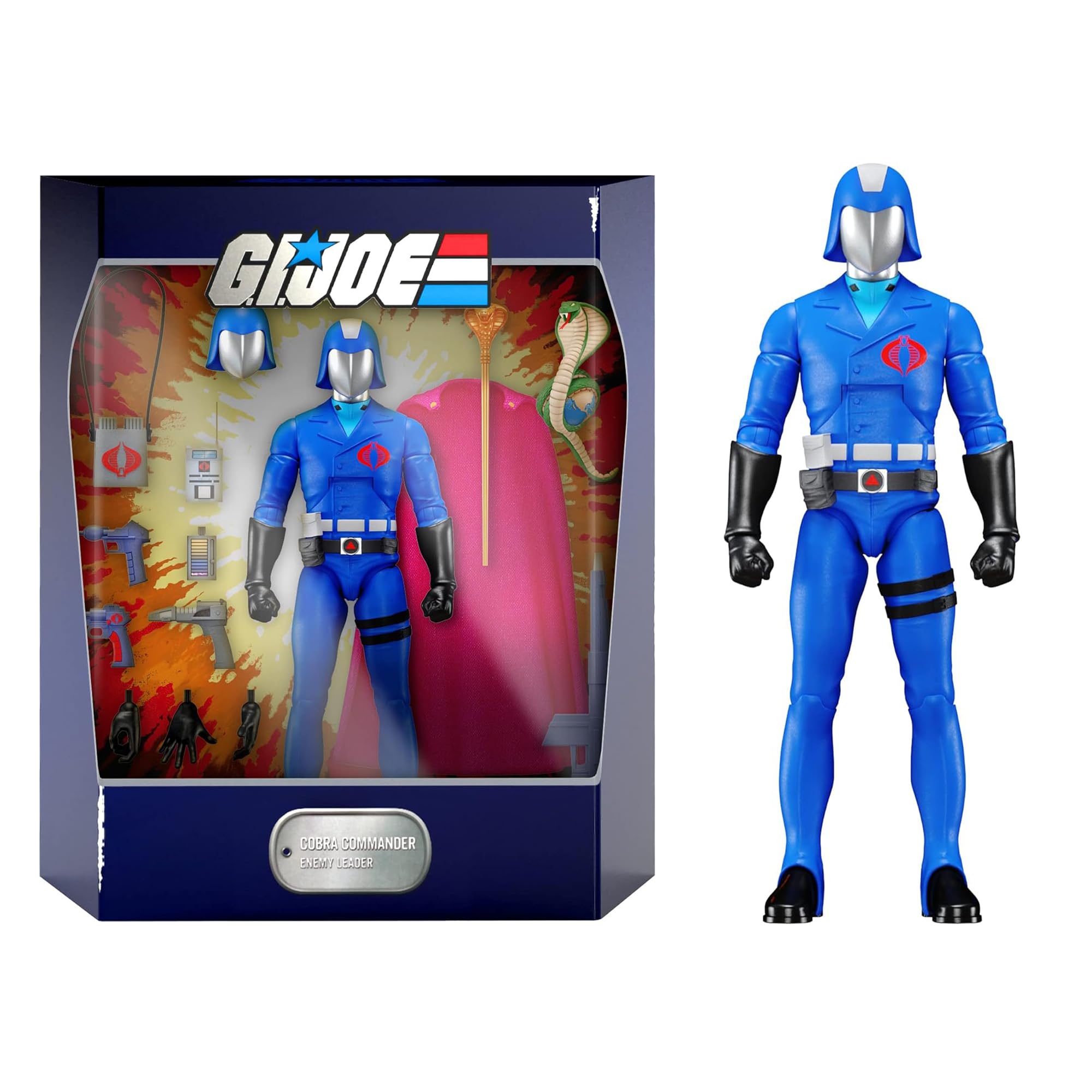 Super7 ULTIMATES! G.I. Joe Cobra Commander - 7