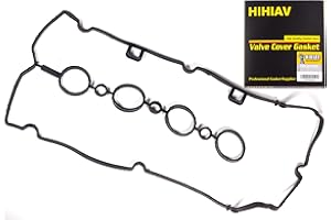HIHIAV VS50779R for Chevy Cruze 1.8 valve cover gasket LS,Aveo Aveo5 1.6L 2009 2010 2011 ;Sonic LT 1.8L 2013 2014 2015 13 14 15;2008 Saturn Astra XE/XR;2009 2010 Pontiac G3 1.6L Replace Valve Cover 55354237.