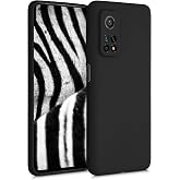 kwmobile Case Compatible with Xiaomi Mi 10T / Mi 10T Pro Case - Soft Slim Protective TPU Silicone Cover - Black Matte