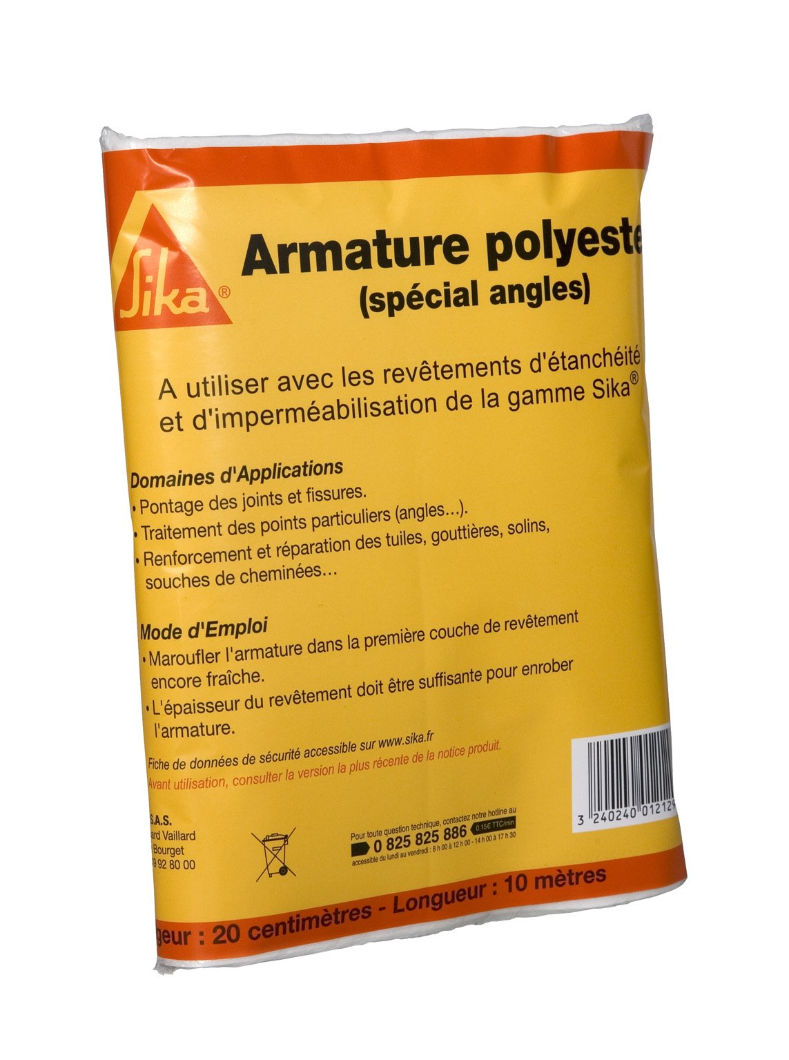 Armor for strengthening Soft coatings - Sikarmature Special Angle