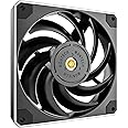 Montech Metal 120 PWM, High Performance Quiet Cooling Fan, 4- Pin