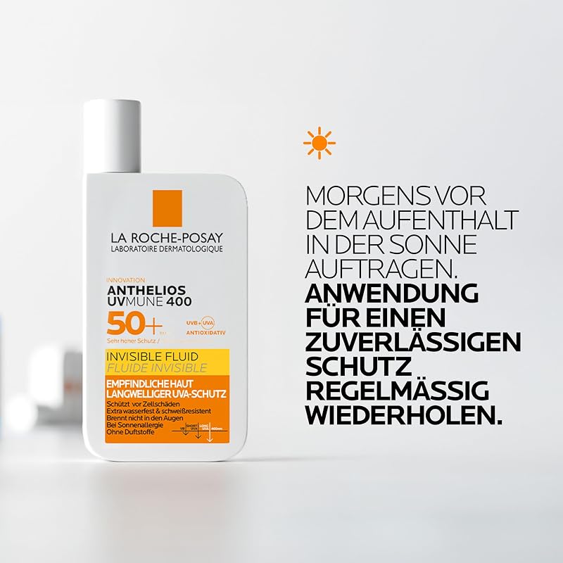 Anthelios Invisible Fluid Sonnencreme Gesicht, LSF 50+ 50 ml
