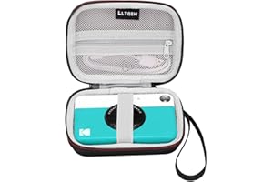 LTGEM Camera Case for Kodak Printomatic, Kodak Step, Kodak Step Touch, Kodak Smile Digital Instant Print Camera - Protective Carrying Case for Travel and Home Storage(Grey)