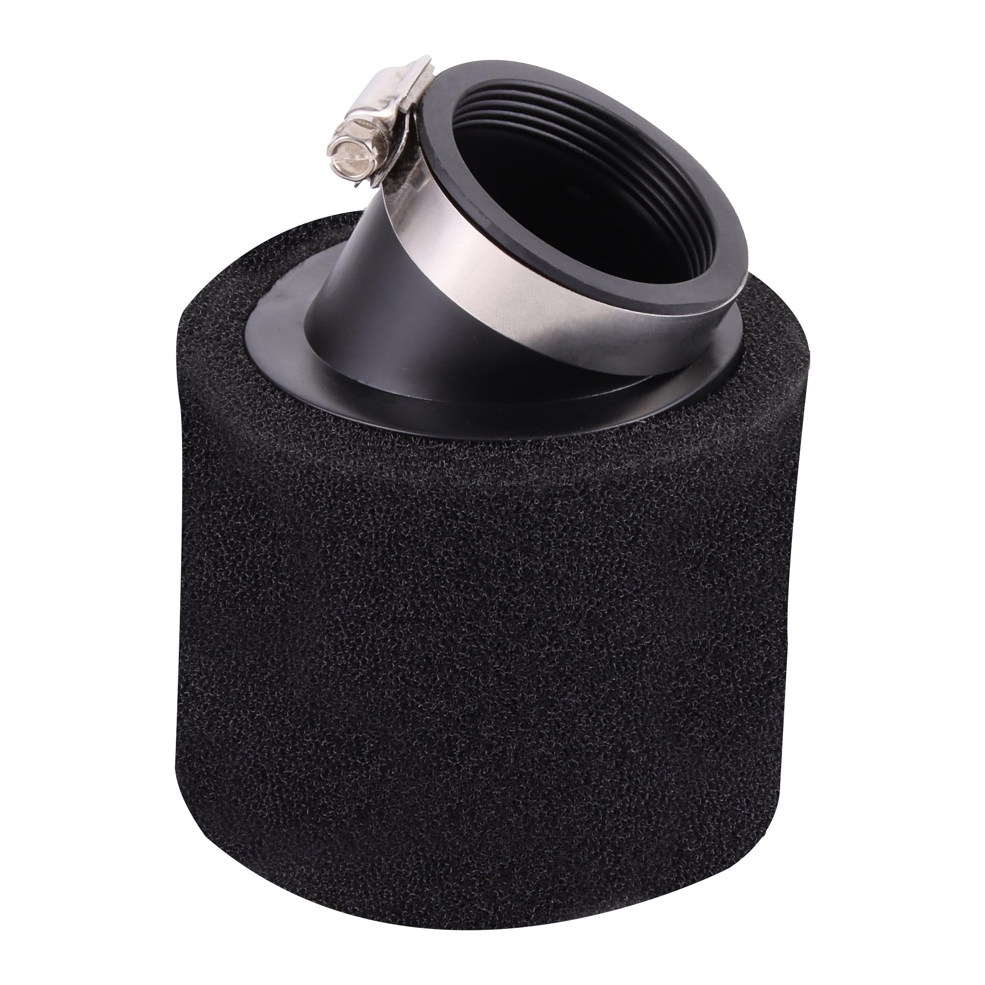 GOOFIT 48mm Black Air Filter Racing Replacement for GY6 50cc Motorcycle Scooter Bike Dirt Pit ATV