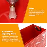 Dyna-Living 12L Pressure Test Pump 0-60 Bar Gauge 1/2" Outlet 53" Hose view 4
