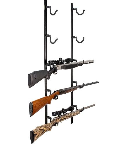 Gun Holder Hold Up Displays USA Made Gun Rack Rifle Shotgun Hanger And ...