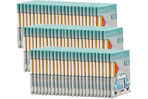 Madisi Colored Pencils Bulk - Non-Toxic Pre-Sharpened - 72 Packs of 12-Count - 864 Bulk Pack