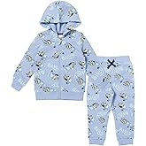 Bluey Fleece Zip Up Hoodie Set Toddler to Big Kid