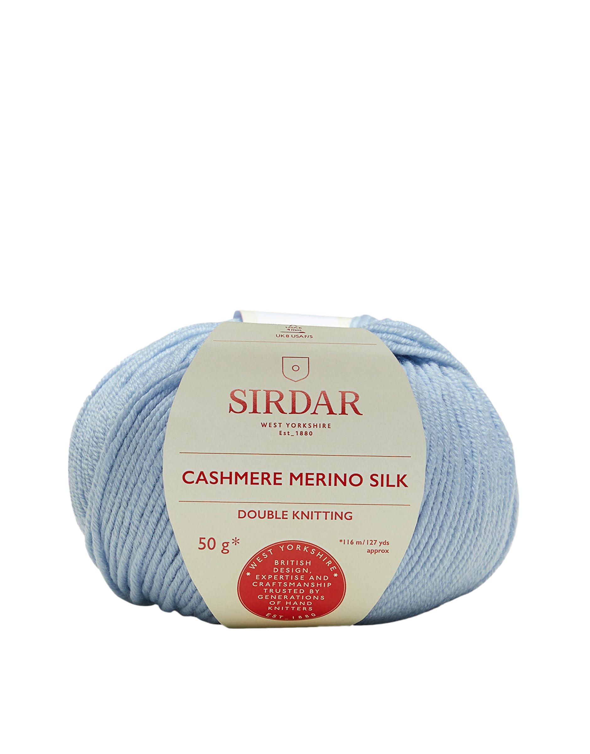 Sirdar Cashmere Merino Silk DK, Regency Blue (400), 50g