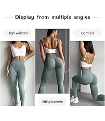 JGS1996 Hidden Scrunch Butt Lifting Leggings for