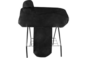 GAITWIN Waterproof Western Horse Saddle Cover with Elastic Straps to Securely Attach Each Corners and Fenders - Fits Most Full-Size Western Saddle