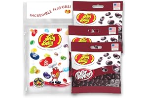 Jelly Belly Dr. Pepper Jelly Beans, 3.5 oz Grab & Go Bags - Pack of 3 sold in Jelly Belly Bag