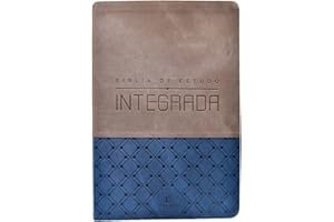 biblia de estudo integrada nvi couro soft azul e gr