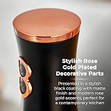 Tower Salt and Pepper Mills Battery Operated Rose Gold Black view 7