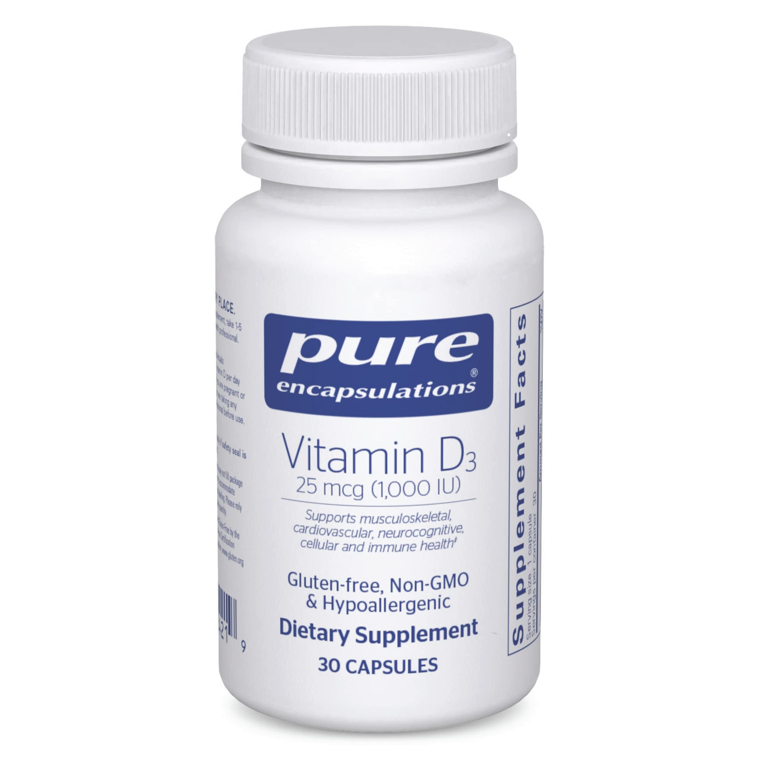 Vitamin D3 25 mcg