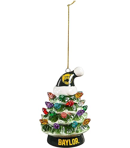 FOCO NCAA Gingerbread House Christmas Tree Gloves - Officially Licensed Holiday Gear