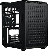 Cooler Master Qube 500 Flatpack Mid-Tower ATX PC Case Black Modular Vertical GPU view 3