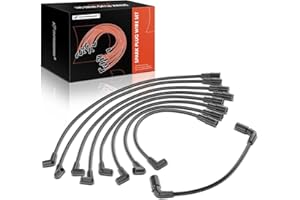 A-Premium Spark Plug Wire Set Compatible with Chevrolet Tahoe GMC Yukon Savana 1500 2500 3500 C1500 C2500 K1500 K2500 Suburba