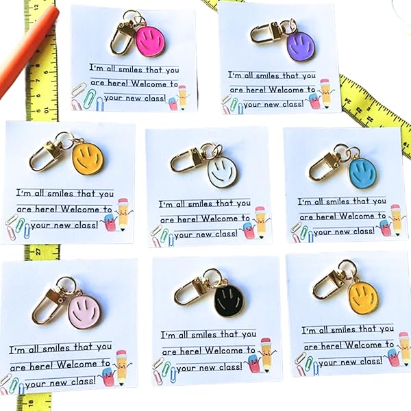 Porte-clés Inspirants IDREAMBAND - Lot De 30 En Silicone Pour Cadeaux Remerciement