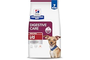 Hill's Prescription Diet i/d Digestive Care Small Bites Chicken Flavor Dry Dog Food, Veterinary Diet, 7 lb. Bag