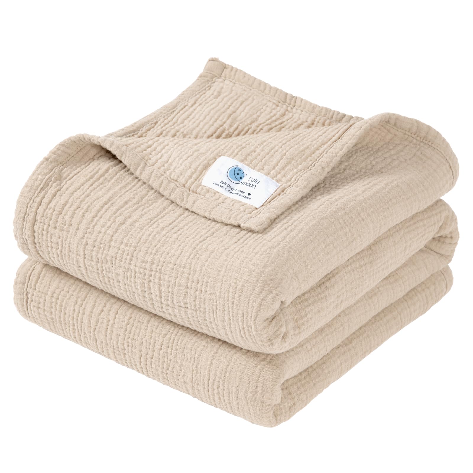 Lulu moon Baby Blanket Ivory