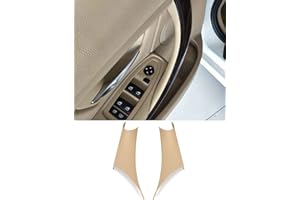 GEATaaT Gelunxin Door Pull Handle Cover for BMW 320,328,330,335,M3 2012-2018 & BMW 428, 435,M4 2014-2017 (Left Front+Right Front, Beige)