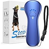 Ahwhg New Anti Barking Device,Dog Barking Control Devices,Rechargeable Ultrasonic Dog Bark Deterrent up to 16.4 Ft Effective