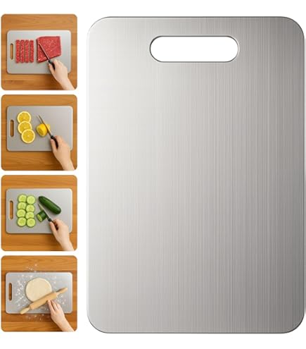 YIWENG 1.8MM Dikke Titanium Snijplank voor Thuis Keuken Koken Outdoor