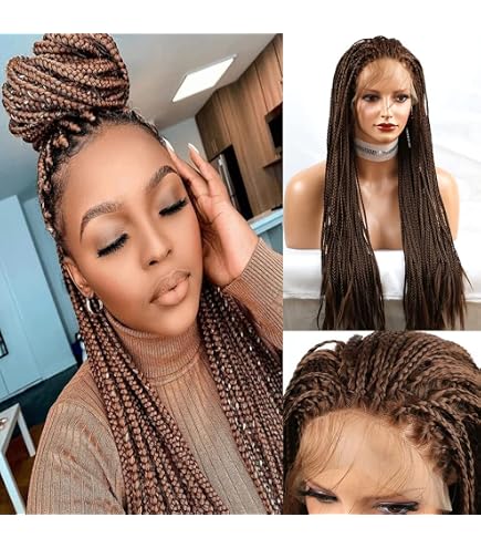 Amazon.com : Sensationnel Cloud9 13X5 Braided Wig - Side  display picture 2