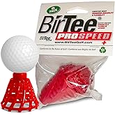 BirTee Golf Tees - PRO Speed Plus with Flexibility & Durability - 8 Pack. Indoor Golf Tees/Golf Simulator Tees/Winter Plastic