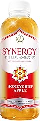 SYNERGY The Real Kombucha Honeycrisp Apple - 16 fl oz Bottle - Raw Probiotic Drink for Gut Health and Immune Support