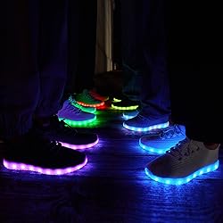 BosenHulu Light Up Shoes for Women Men Unisex USB