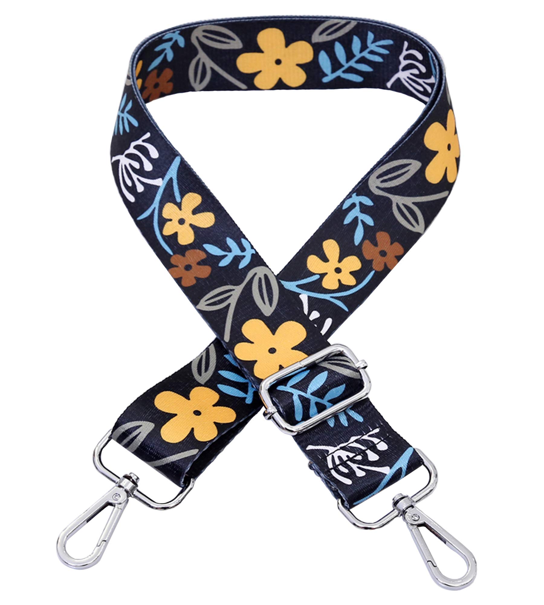 Colorful Shoulder Strap Adjustable Replacement Belt Crossbody Canvas Bag Handbag Wide Long Straps