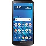 TracFone Motorola Moto E6 4G LTE Prepaid Smartphone (Locked) - Black - 16GB - Sim Card Included - CDMA