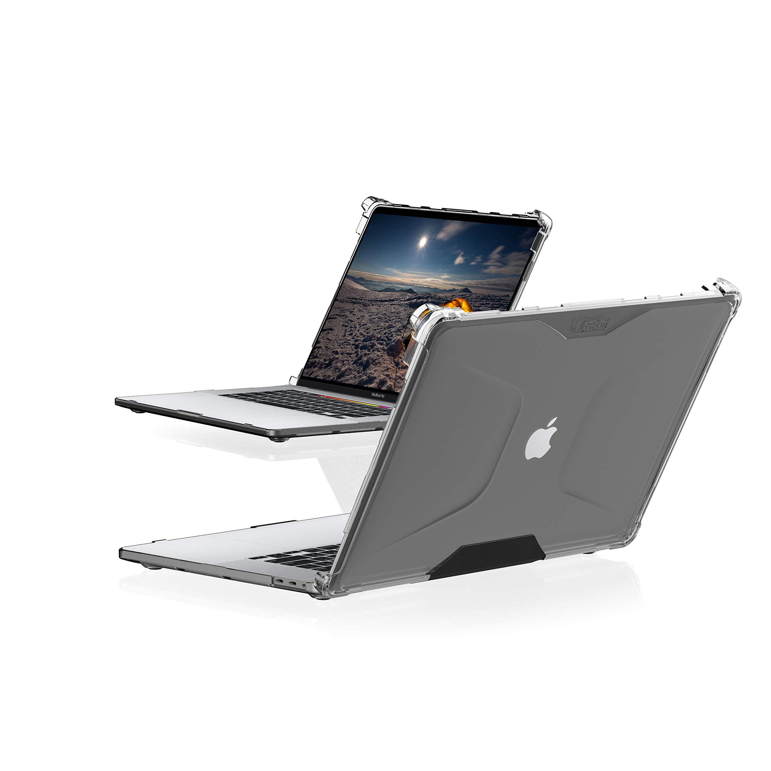 Urban Armor Gear UAG Apple MacBook Pro 16-inch (A2141) Case Plyo Feather-Light Translucent Rugged [Ice] Military Drop Tested Laptop Cover,132102114343