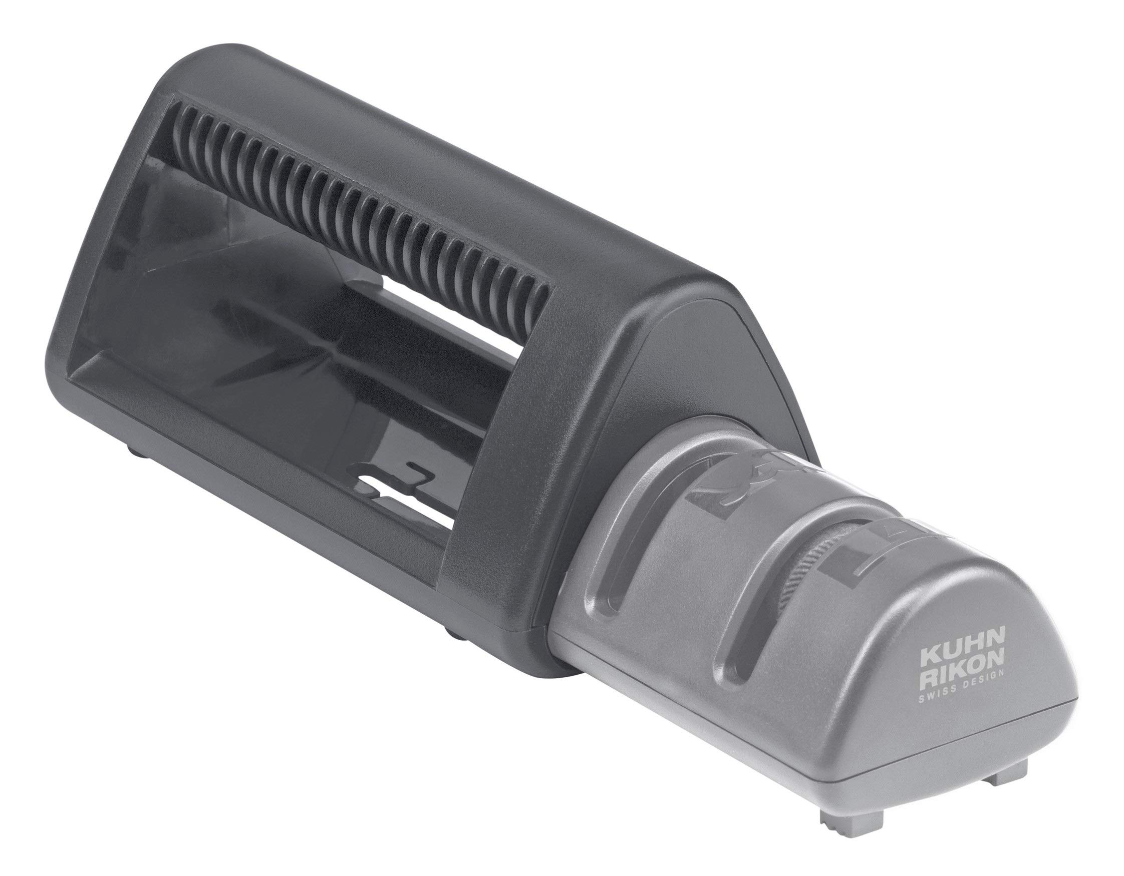 KUHN RIKON Dual Knife Sharpener, Grey 24310