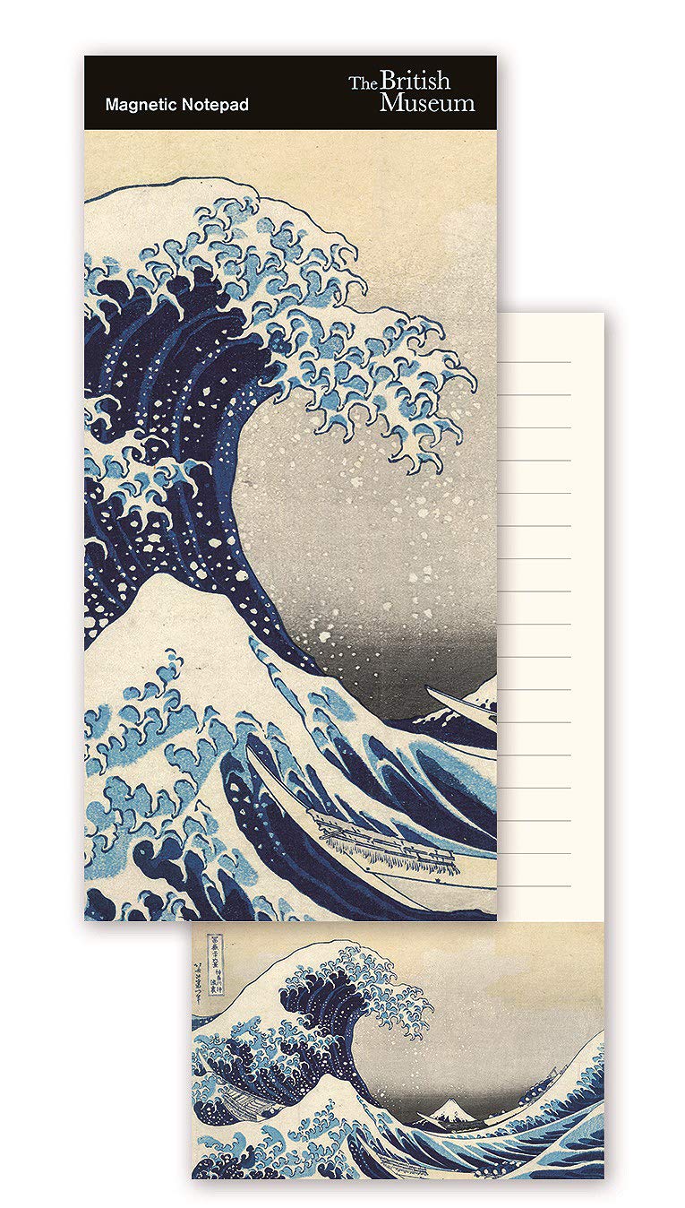 The British Museum Hokusai The Great Wave Magnetic Fridge Shopping To-Do List Notepad